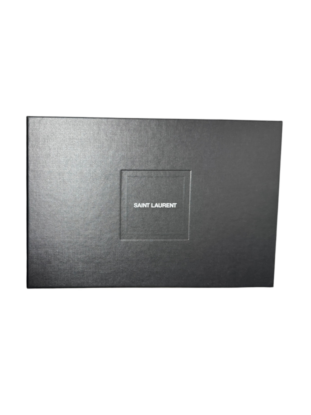 Black Saint Laurent Black Dust Bag and Box, (Bum Bag box)